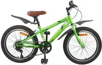 vidaXL Kinderfahrrad 20 Zoll 6-Speed f&uuml;r 6-11 Jahre alt Gr&uuml;n