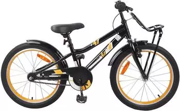 vidaXL 20 Zoll für 6-11 Jahre alt Orange Schwarz (42009418)