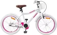 vidaXL Kinderfahrrad 20 Zoll f&uuml;r 6-11 Jahre alt Wei&szlig;