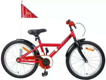 vidaXL 20 Zoll f&uuml;r 6-11 Jahre alt Rot (42009651)