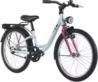 Dacapo Kinderfahrrad "20" Cindy Blau 1 Gang RH 27 cm mit Beleuchtung - Ab 6...