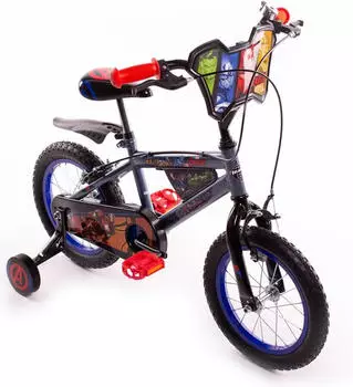 Huffy Bikes Marvel Avengers 14 Zoll – Kompakte Abmessungen für sichere Bodenhaftung