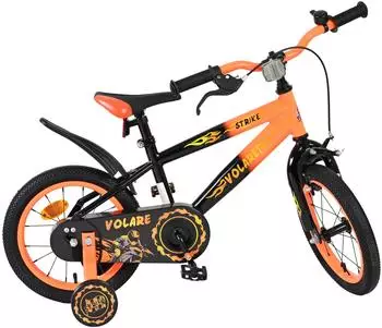 Volare Strike - Jungen - 14 Zoll - Schwarz Orange