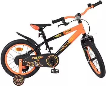 Volare Strike - Jungen - 16 Zoll - Schwarz Orange