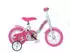 Dino Bikes 108 10'' Unicorn pink