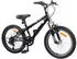vidaXL Kids Mountain Bike 24 Zoll 6-Speed für 8-12 Jahre alt Schwarz