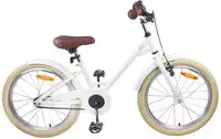 vidaXL Kinderfahrrad 22 Zoll f&uuml;r 7-12 Jahre alt Wei&szlig;