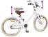 vidaXL Kinderfahrrad 22 Zoll für 7-12 Jahre alt Weiß