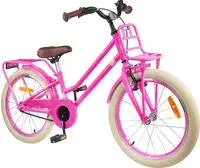 vidaXL Kinderfahrrad 20 Zoll f&uuml;r 6-11 Jahre alt Dunkelrosa