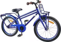 vidaXL Kinderfahrrad 22 Zoll f&uuml;r 7-12 Jahre alt Dunkelblau