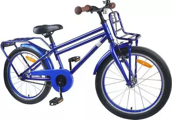 vidaXL Kinderfahrrad 22 Zoll f&uuml;r 7-12 Jahre alt Dunkelblau (42009264)