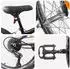vidaXL Kids Mountain Bike 20 Zoll 6-Speed für 5-8 Jahre alt Schwarz