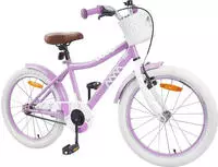 vidaXL Kinderfahrrad 18 Zoll f&uuml;r 5-7 Jahre alt Lila