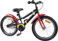 vidaXL Kinderfahrrad 20 Zoll f&uuml;r 6-11 Jahre alt Schwarz Rot