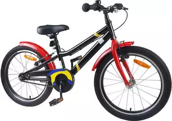 vidaXL Kinderfahrrad 20 Zoll f&uuml;r 6-11 Jahre alt Blau Wei&szlig;