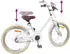 vidaXL Kinderfahrrad 20 Zoll für 6-11 Jahre alt Weiß