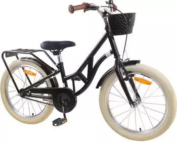 vidaXL Kinderfahrrad 20 Zoll f&uuml;r 6-11 Jahre alt Schwarz (42009696)
