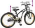 vidaXL Kinderfahrrad 22 Zoll für 7-12 Jahre alt Schwarz (42009304)