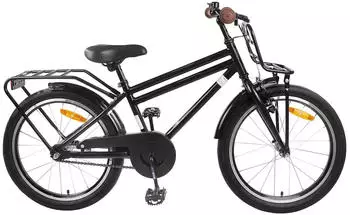 vidaXL Kinderfahrrad 22 Zoll f&uuml;r 7-12 Jahre alt Schwarz (42009282)