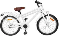 vidaXL Kinderfahrrad 18 Zoll f&uuml;r 5-7 Jahre alt Wei&szlig;