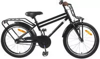 vidaXL Kinderfahrrad 18 Zoll f&uuml;r 5-7 Jahre alt Schwarz