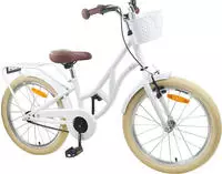 vidaXL Kinderfahrrad 20 Zoll 6-11 Wei&szlig;