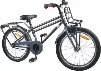 vidaXL Kinderfahrrad 20 Zoll f&uuml;r 6-11 Jahre alt Dunkelgrau (42009269)