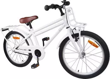 vidaXL Kinderfahrrad 20 Zoll f&uuml;r 6-11 Jahre alt Wei&szlig; (42009299)