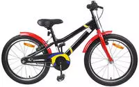 vidaXL Kinderfahrrad 22 Zoll f&uuml;r 7-12 Jahre alt Schwarz Rot