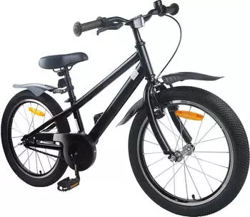 vidaXL Kinderfahrrad 20 Zoll f&uuml;r 6-11 Jahre alt Schwarz