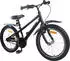 vidaXL Kinderfahrrad 20 Zoll für 6-11 Jahre alt Schwarz