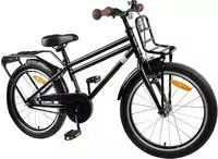 vidaXL Kinderfahrrad 20 Zoll f&uuml;r 6-11 Jahre alt Schwarz