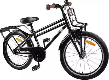 vidaXL Kinderfahrrad 20 Zoll f&uuml;r 6-11 Jahre alt Schwarz (42009281)