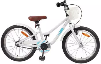 vidaXL 18 Zoll f&uuml;r 5-7 Jahre alt Wei&szlig; (42009590)