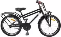 vidaXL Kinderfahrrad 18 Zoll f&uuml;r 5-7 Jahre alt Schwarz