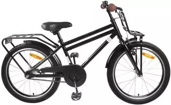 vidaXL 18 Zoll f&uuml;r 5-7 Jahre alt Schwarz (42009280)