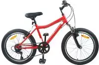 vidaXL Kinderfahrrad 24 Zoll 6-Geschwindigkeit f&uuml;r 8-12 Jahre alt Rot