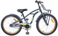 vidaXL Kinderfahrrad 22 Zoll f&uuml;r 7-12 Jahre alt Dunkelgrau