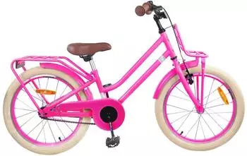 vidaXL 18 Zoll f&uuml;r 5-7 Jahre alt Dunkelrosa (42009190)