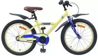 vidaXL Kinderfahrrad 18 Zoll f&uuml;r 5-7 Jahre alt Gelb