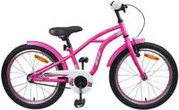 vidaXL Kinderfahrrad 22 Zoll f&uuml;r 7-12 Jahre alt Dunkelrosa