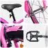 vidaXL Kinderfahrrad 22 Zoll 7-12 Dunkelrosa