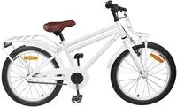 vidaXL Kinderfahrrad 22 Zoll f&uuml;r 7-12 Jahre alt Wei&szlig;