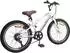 vidaXL Mountainbike 24 Zoll 6-Speed für 8-12 Jahre alt Weiß