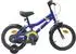 vidaXL Kinderfahrrad 12 Zoll für 2-4 Jahre alt Blau und Schwarz