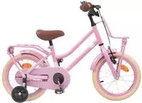 vidaXL Kinderfahrrad 16 Zoll f&uuml;r 4-6 Jahre alt Hellrosa