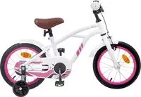 vidaXL Kinderfahrrad 12 Zoll f&uuml;r 2-4 Jahre alt Wei&szlig;