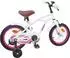 vidaXL Kinderfahrrad 12 Zoll für 2-4 Jahre alt Weiß
