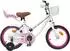 vidaXL Kinderfahrrad Mit Stützrädern 16 Zoll für 4-6 Jahre alt Weiß