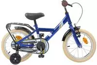 vidaXL Kinderfahrrad 14 Zoll f&uuml;r 3-5 Jahre alt Dunkelblau